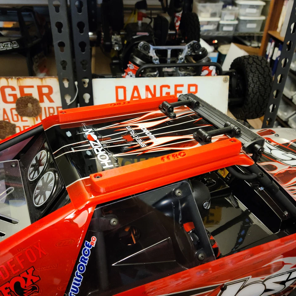 NEW! LOSI DBXLE & DBXL 2.0 3D PRINTED ABS PROTECTIVE ROOF SKID RAILS (2)! - FFRC - Image 2 of 4