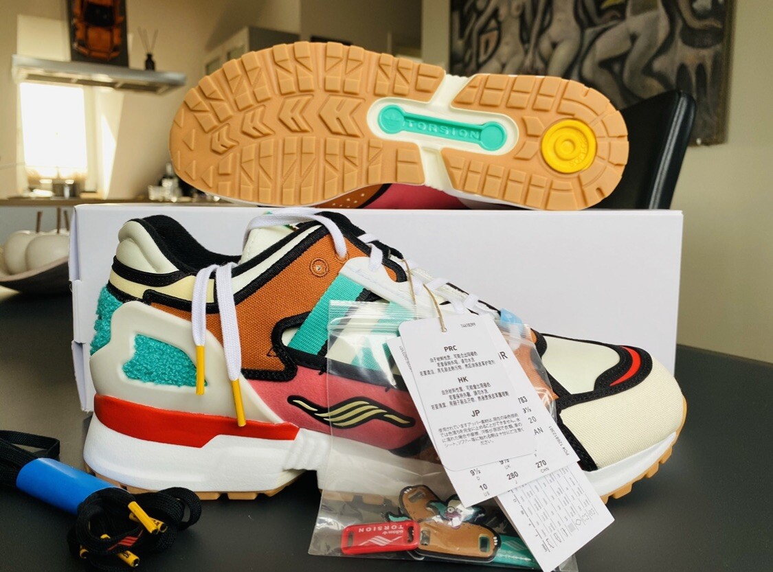 Adidas ZX 10000 Krusty Burger COLLECTORS SET - Einmaliges Adidas ZX 10000 Krusty Burger COLLECTORS SET - Einmaliges