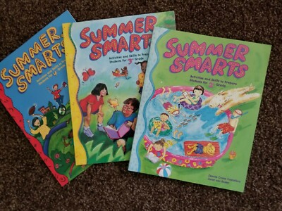 SUMMER SMARTS: ACTIVITIES TO PREPARE STUDENTS (Great Source) Set of Grades 2,3,4