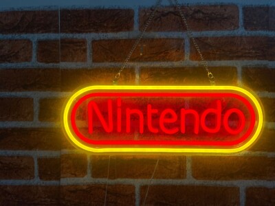 Custom 17''x7'' for New Nintendo Neon Sign LED Neon Light Sign US Stock