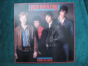 Original Vintage 1983 Promo Poster Flat Red Rockers Good As Gold Nmint Ebay ebay