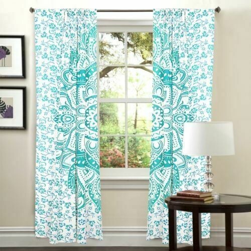 Lot Wholesale 20 Pics Curtain Hanging Door Window Tapestry Hippie Drape Valances - Picture 15 of 24