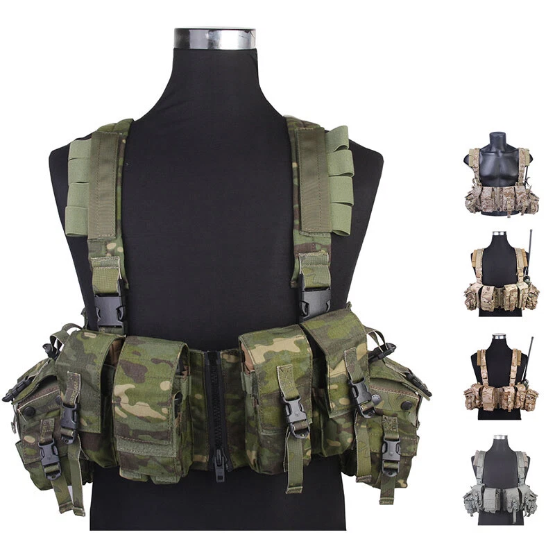 Emersongear Tactical For LBT 1961A-R Chest Rig Magazine Pouch Vest 
