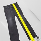 Zadig & Voltaire Jeans Mens 32 Gray Slim Straight Mid Rise Button Up Denim — photo 3