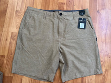 New O'NEILL HYBRID swim walk shorts Drifter Heather Hybrid sz 38 NWT 55