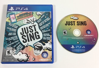 Just Sing - Playstation 4 - PS4 Game Complete