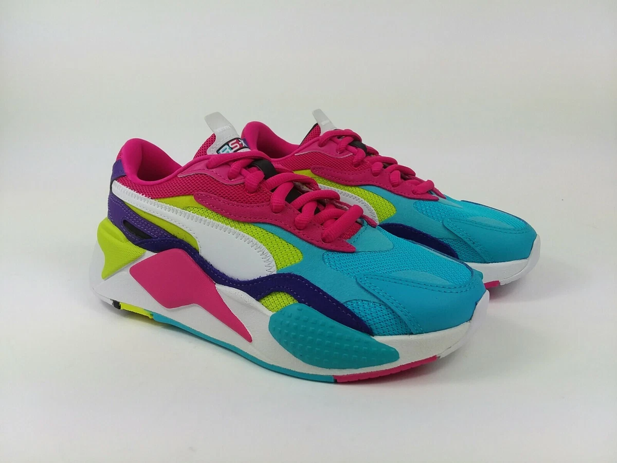 Puma RS X Toys Pink White Multi Color Womens Shoes Size 6.5 NEW