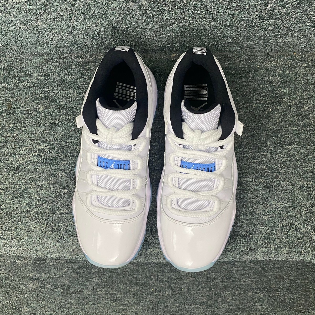 New Sz 4.5Y GS Nike Air Jordan Retro 11 Low XI Legend Blue White