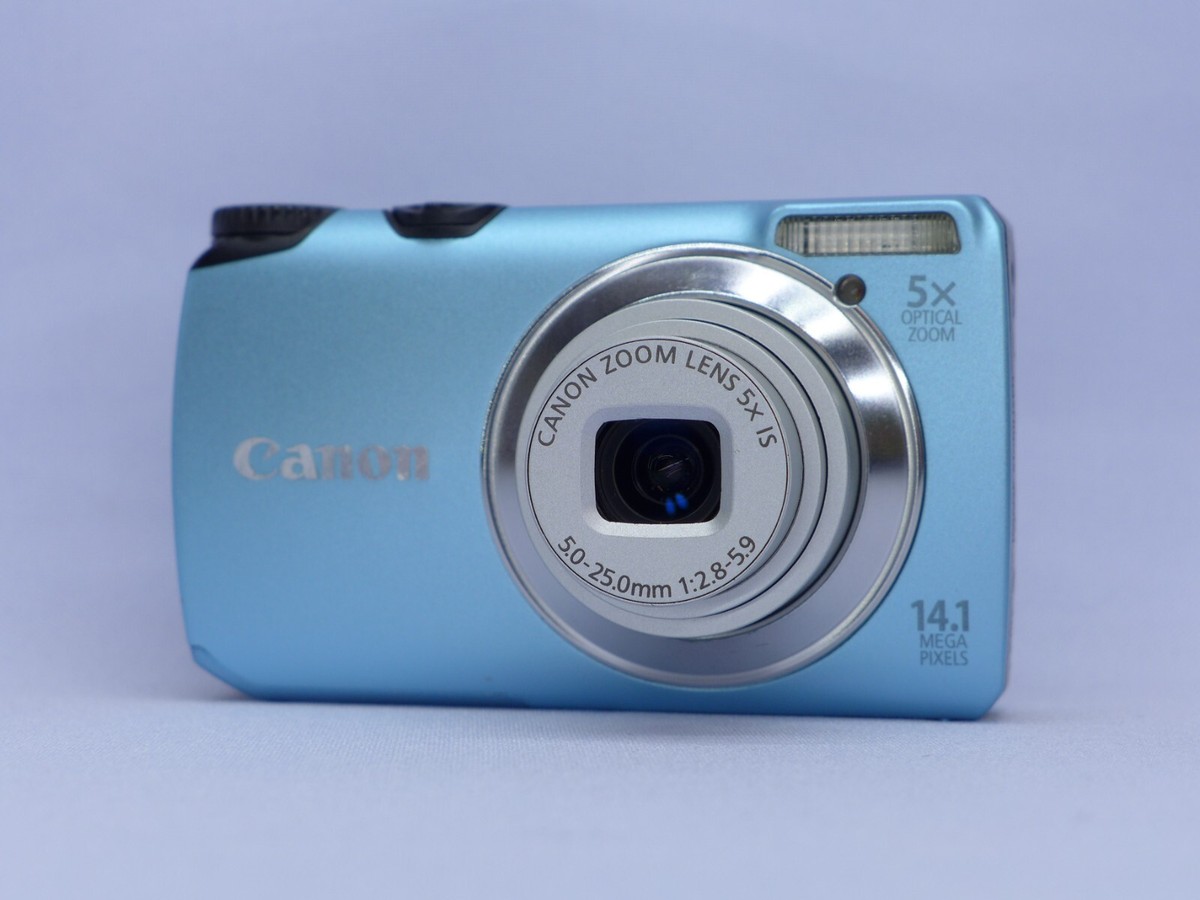 Canon PowerShot A3200 IS 14.1MP 5x Zoom Digital Camera | eBay