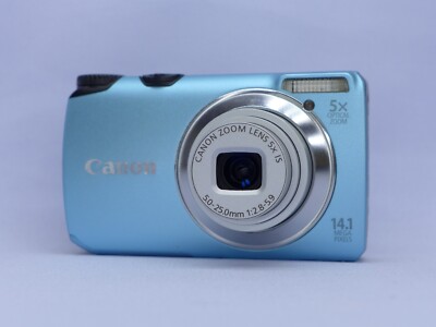 Canon PowerShot A3200 IS 14.1MP 5x Zoom Digital Camera | eBay