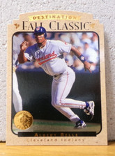 COOL BASEBALL CARD UD SP CLEVELAND INDIANS ALBERT BELLE DESTINATION FALL CLASSIC