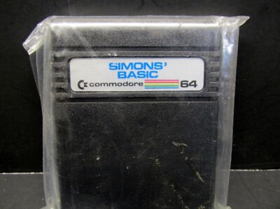 Simons' Basic, Commodore 64, Cartridge, Commodore 1984, Cartridge Only, New