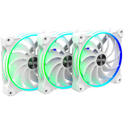 84000000171 EKL 140mm Wing Boost 3 ARGB Pwm-luefter Triple weiß D 