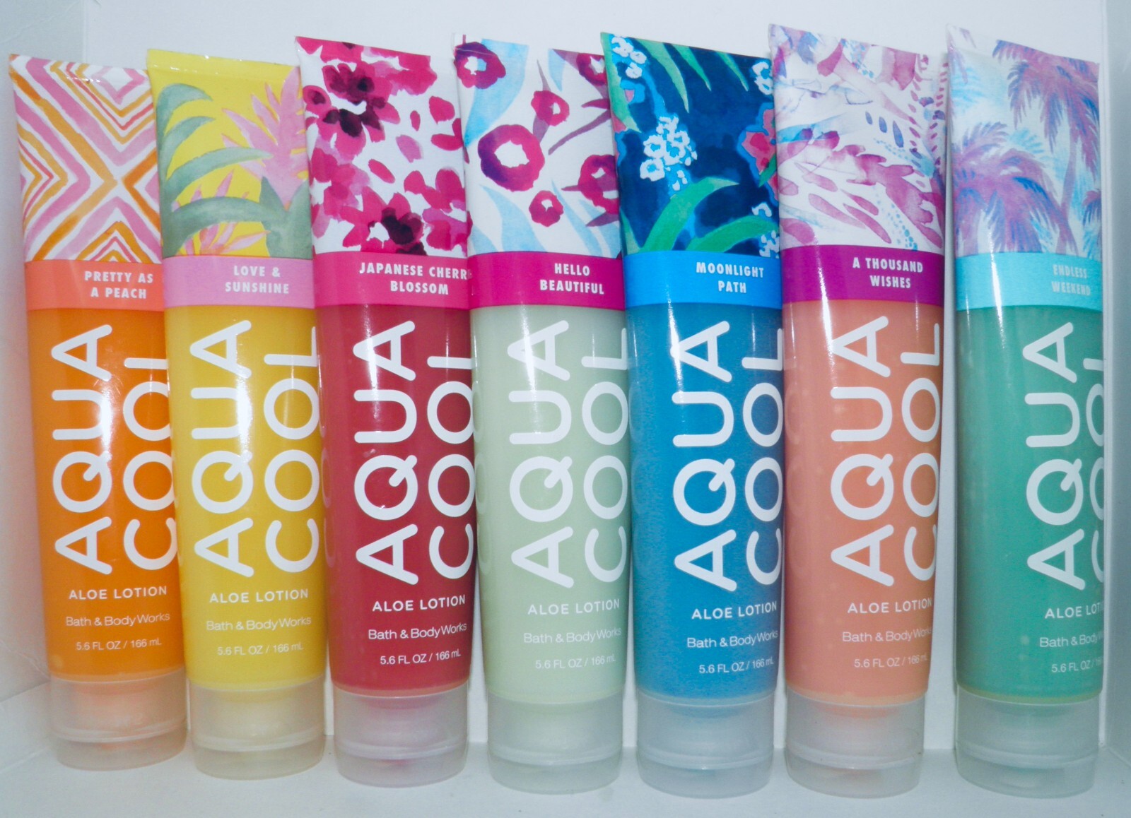BATH & BODY WORKS Aqua Cool Aloe Lotion 5.6 oz Choose Your Scent