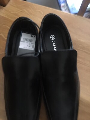 Boys Leather School Shoes Debenhams Size Slip on UK