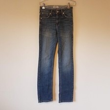 Ariat Jeans Blue Womens 25R Real Destiny Straight Arkansas 10037685 Denim