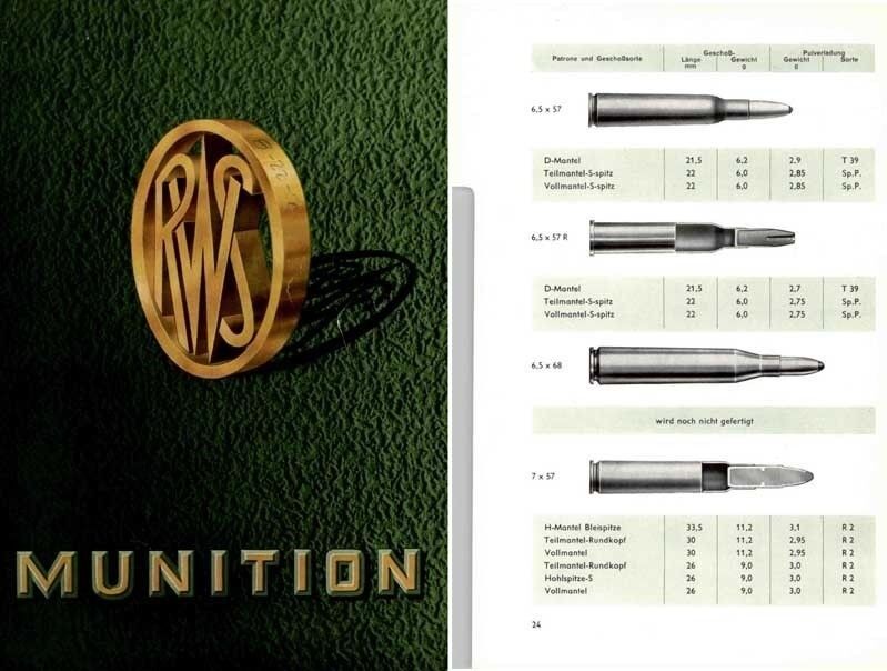 RWS 1955 Dynamit-Actien-Gesellschaft-Ammunition