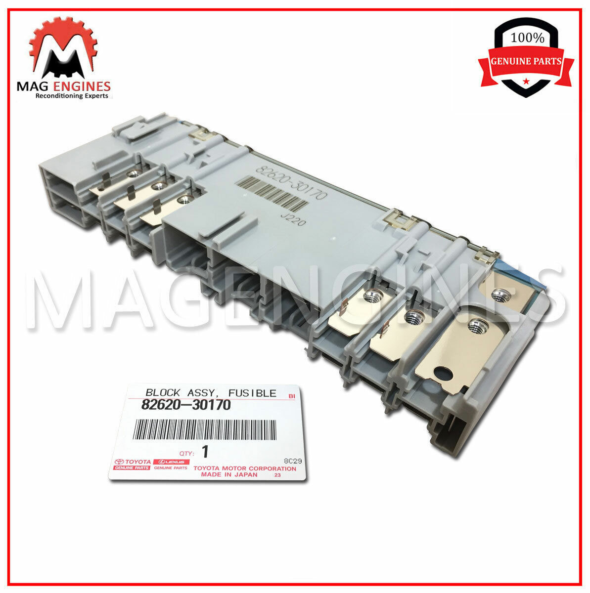 8262030170 GENUINE FUSIBLE LINK BLOCK ASSY FOR LEXUS IS250 IS350 GS300