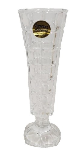 Strombergshyttan Sweden Crystal  Vase、花器 HeavyLeadedCrystalVase_BixleyS