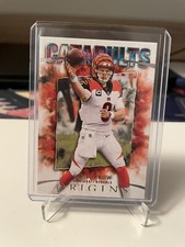 Joe Burrow 2021 Panini Origins Football Catapults CAT-1 2nd Year SP Bengals