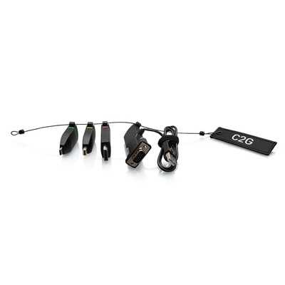 4K HDMI  Adapter Ring- Mini DisplayPort , DisplayPort, USB-C   & VGA