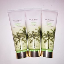 Set of 3 Victoria Secret Fragrance Lotion Island Away Ocean Breeze  Coconut New