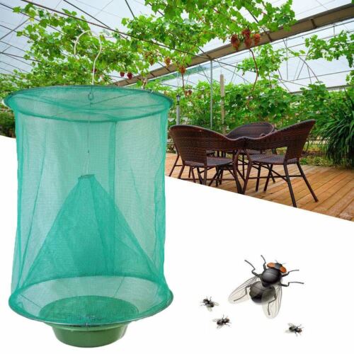 2X The Ranch Fly Trap Outdoor Reusable Fly Catcher Killer Perfect For Horses Cow - Picture 2 of 15