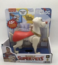 Fisher-Price DC League of Super-Pets Talking Krypto Figure poseable 6-inch Toy