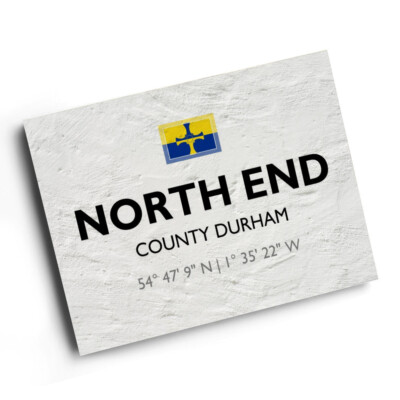 A3 DRUCK - North End, County Durham - Lat/Long NZ2643