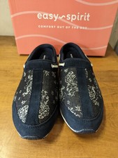 Easy Spirit Travelport 117 Clog Dark Blue