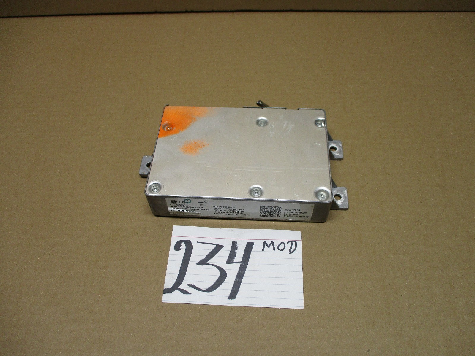 2013 GMC Terrain Onstar Control Module Computer #234-MOD 