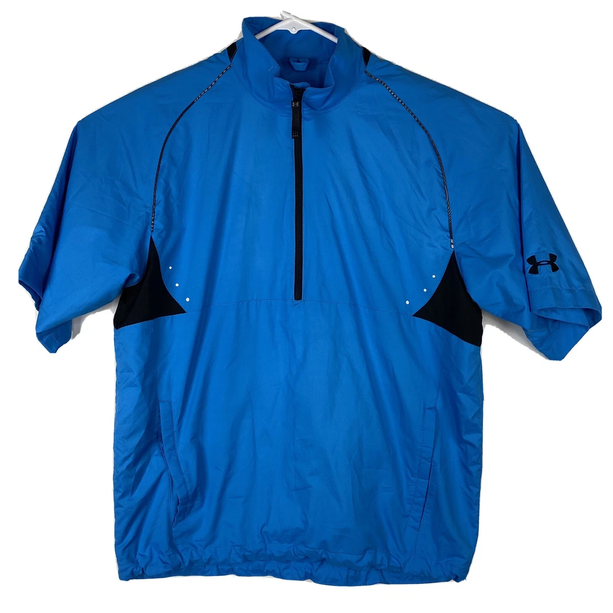 Under armour short sleeve golf jacket hotsell