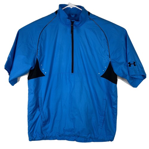 Short Sleeve Golf Pullover Jacket Shirt 