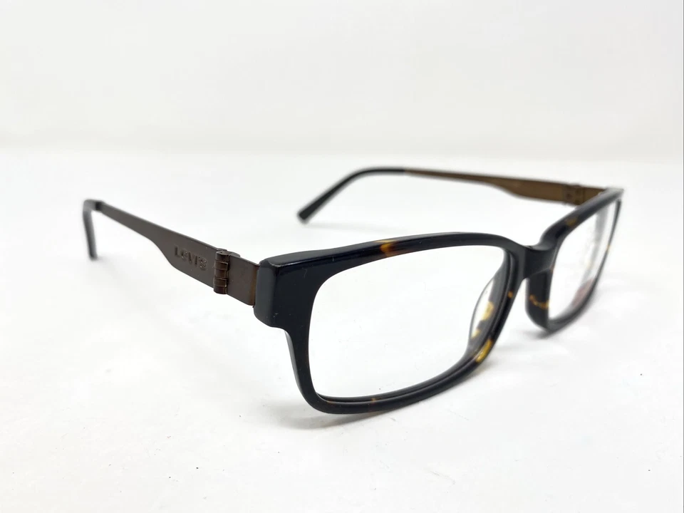 Armação de óculos Levi’s LS598A-1 53-16-135 plástico tartaruga aro completo “V52 - Imagem 3 de 4