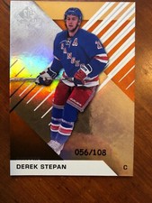 16-17 UD SP Game Used Orange 66 Derek Stepan /108