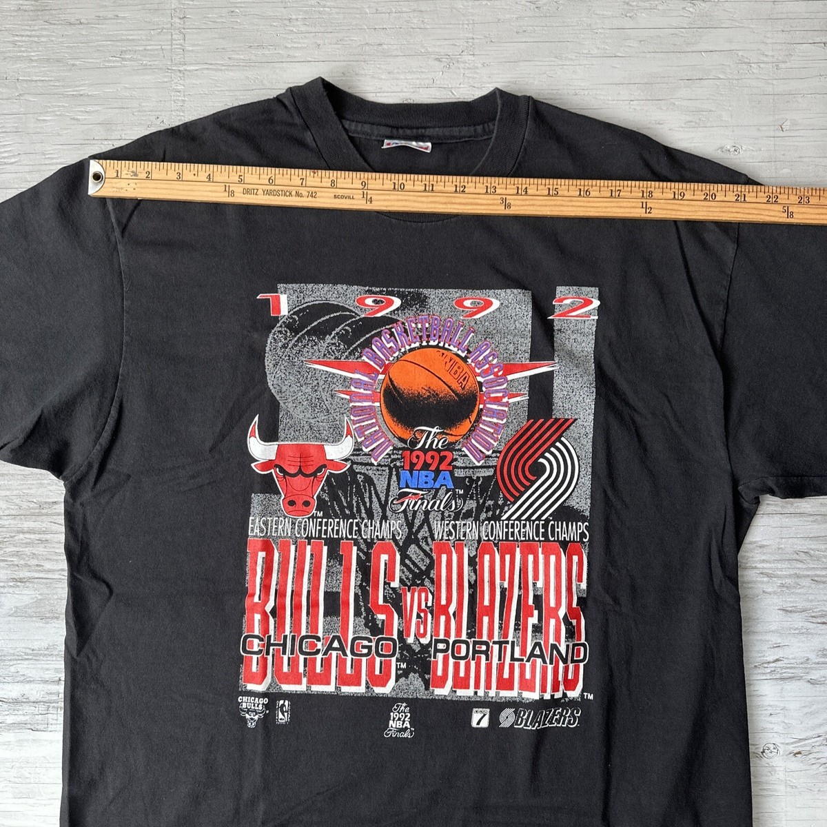 90sビンテージシカゴ・ブルズ 1992 NBAファイナル Tシャツ XL Vintage 1992 Chicago Bulls Shirt Size XL NBA Finals | eBay