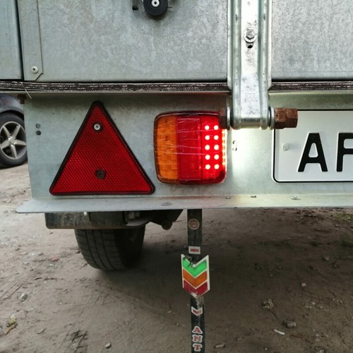 2 LED Tail Light Stop Turn Signal Brake Marker Lights for RV Truck Trailer Lorry - Picture 14 of 15