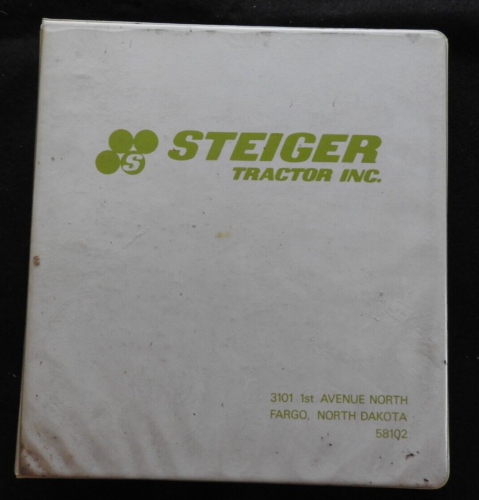 1981-85 STEIGER TRACTOR DEALERS SERVICE BULLETIN MANUAL COUGAR 1000 ST-280 CM KM - Picture 1 of 24