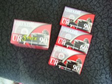 8 Maxell UR90 Audio Cassette Tape 90 Minutes Normal Bias Brand New Blank 8 NEW