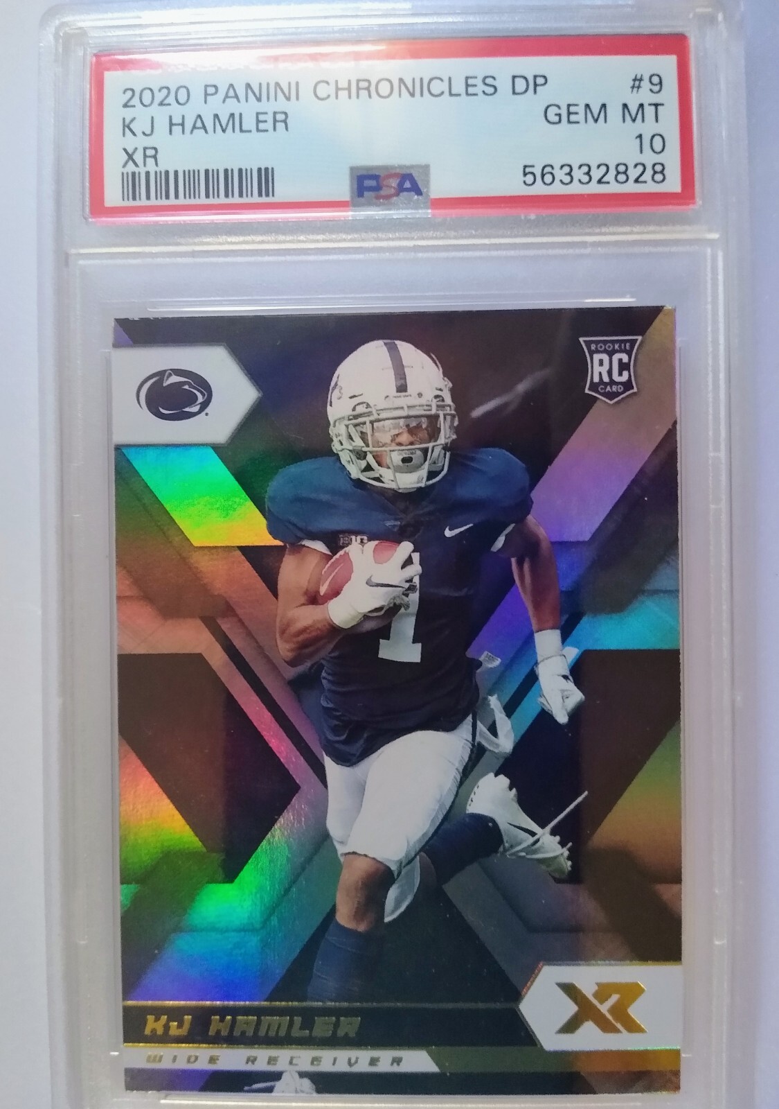 KJ Hamler Panini Chronicles Draft Picks XR Rookies #9 Base