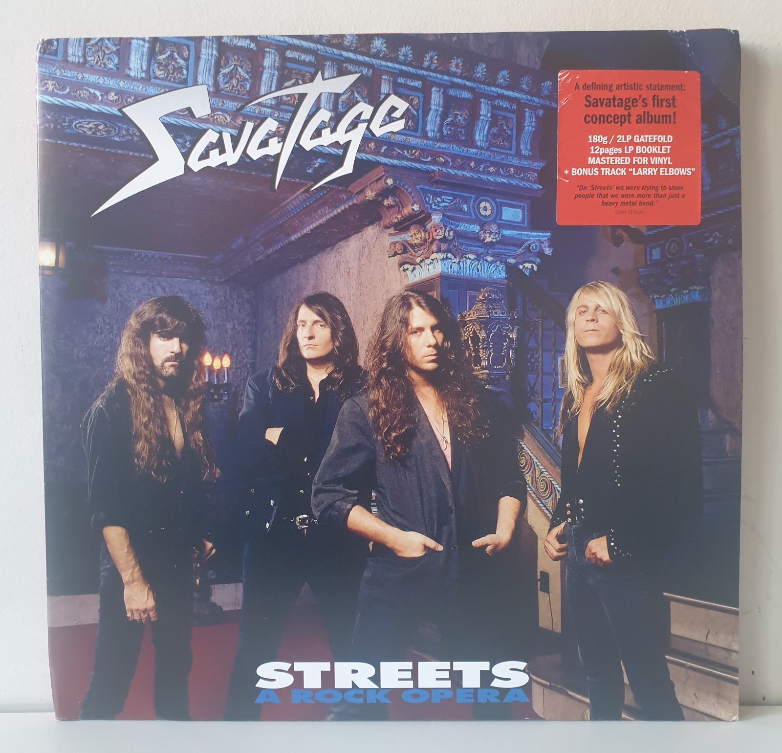 Savatage – Streets (A Rock Opera) - 2022 Reissue 2 x LP Album Vinyl Record