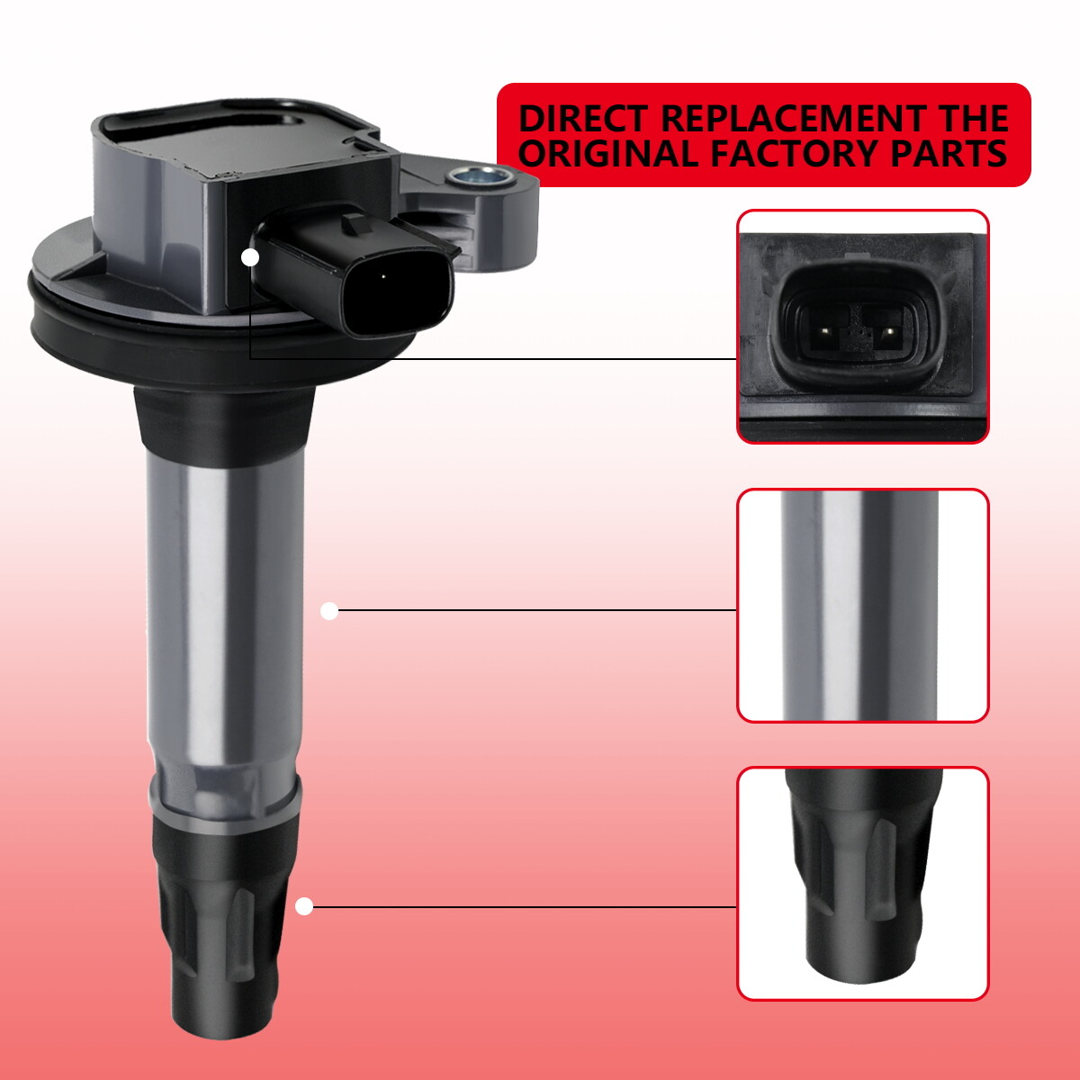 6 spark plugs +Ignition coil packs For Ford Edge explorer Lincoln 3.5L 3.7L oem