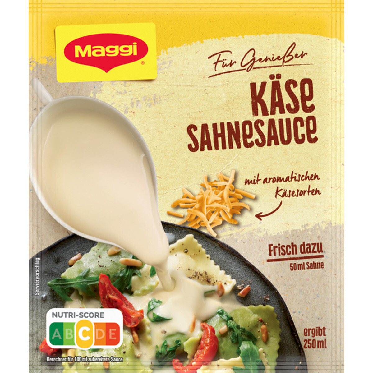 Maggi Para Gourmet Salsa De Queso Y Crema Con Variedades De Queso 35g