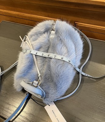 NWT Rebecca Minkoff Faux Fur Convertible Mini Julian  display picture 2