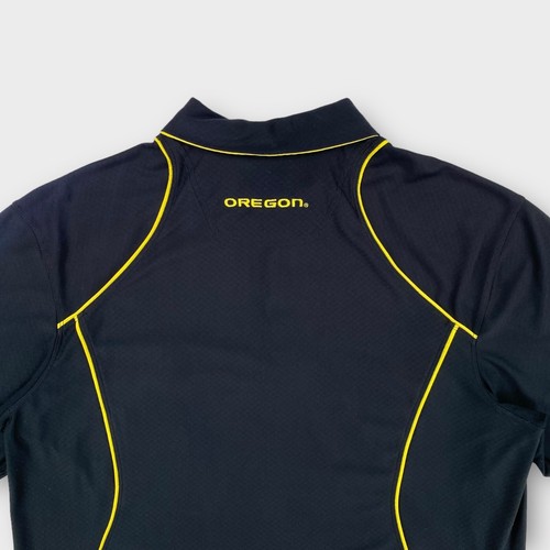 Oregon Ducks Nike Polo Shirt Mens Extra Large Black Dri Fit Limited Edition '10 - Picture 9 of 16