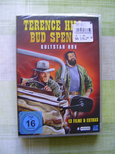 Terence Hill Bud Spencer Die Kultstar Big Box 2019 DVD Video 