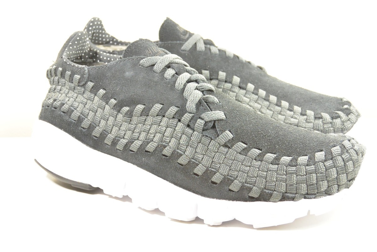 DS NIKE 2017 AIR FOOTSCAPE WOVEN 875797 001 BLACK ANTHRACITE 8.5