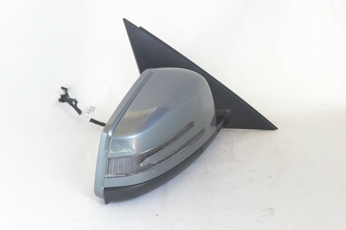 12-14 Mercedes W204 C250 C300 Right Passenger Door Mirror Gray 