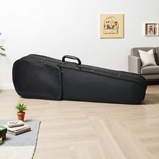4/4  3/4 Violin Hardshell Case - Padded, Silver Gray Interior  Black Exterior