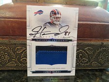 Playoff National Treasures Jersey Autograph ROOKIE Bills James Hardy 03/99 2008